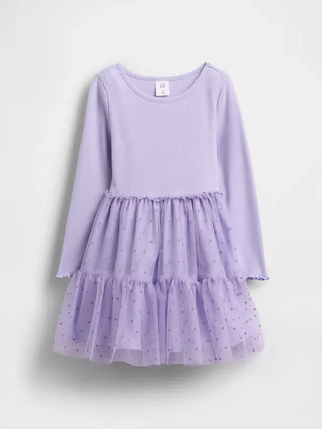 Robe en tulle et matières mixtes pour Bébé & Enfant