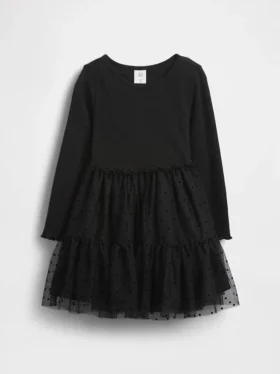 Robe en tulle et matières mixtes pour Bébé & Enfant