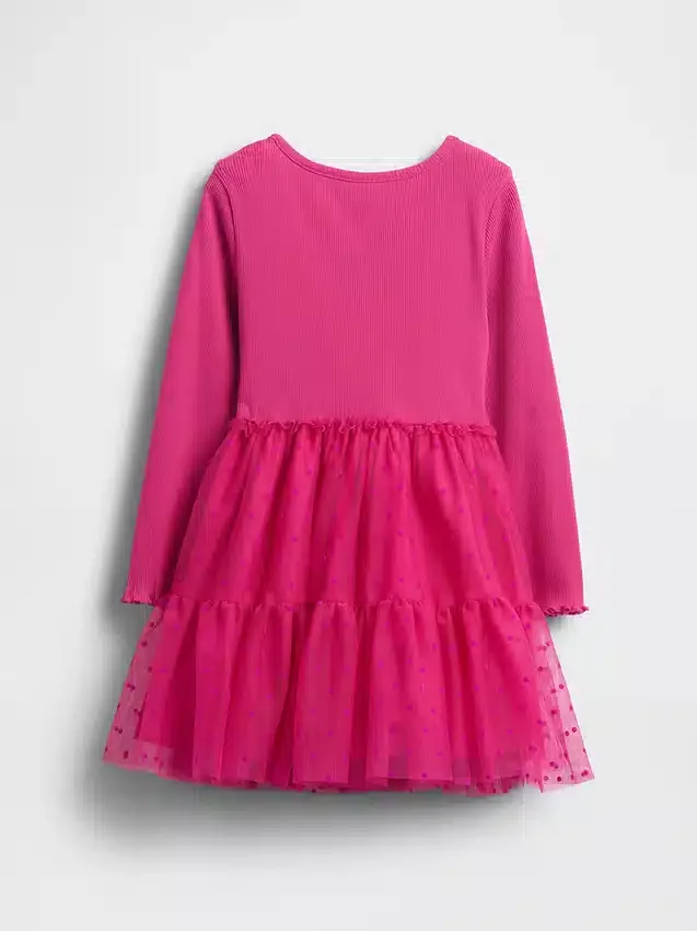 Robe en tulle et matières mixtes pour Bébé & Enfant