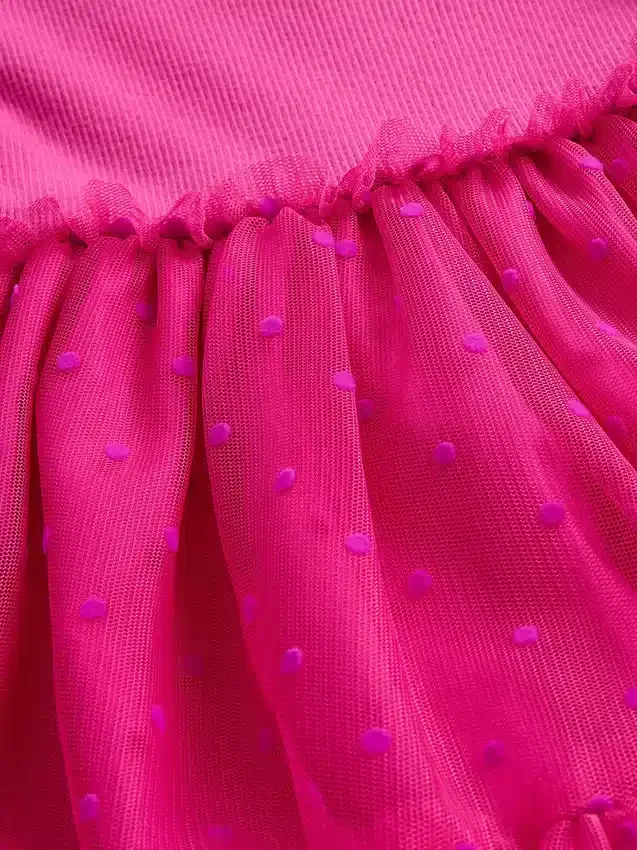 Robe en tulle et matières mixtes pour Bébé & Enfant