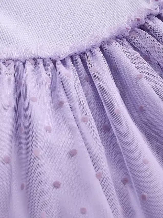 Robe en tulle et matières mixtes pour Bébé & Enfant