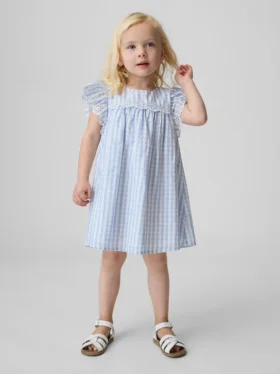 Robe en vichy à œillets pour Bébé & Enfant