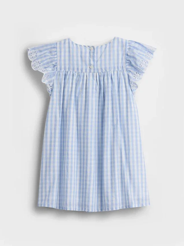 Robe en vichy à œillets pour Bébé & Enfant