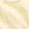 Robe enfant en lin et coton à encolure dégagée