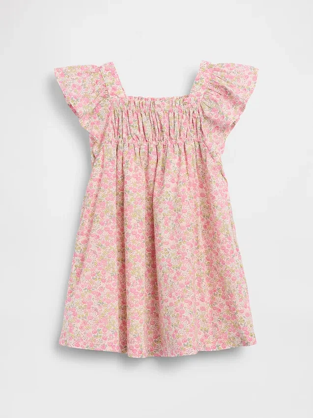 Robe à fleurs à manches flottantes pour Bébé & Enfant