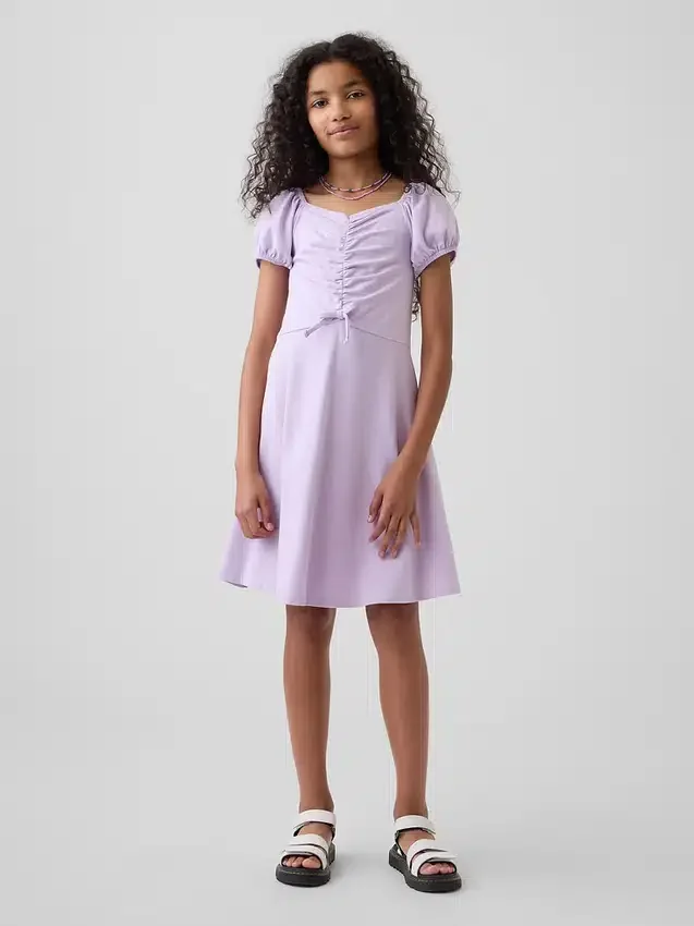Robe froncée pour enfant