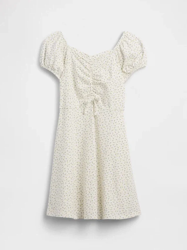 Robe froncée pour enfant