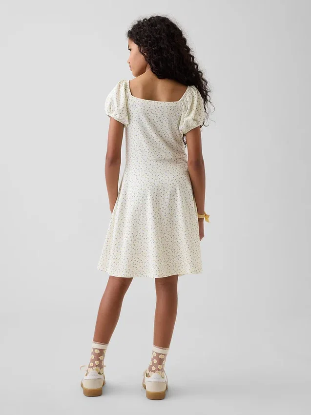 Robe froncée pour enfant