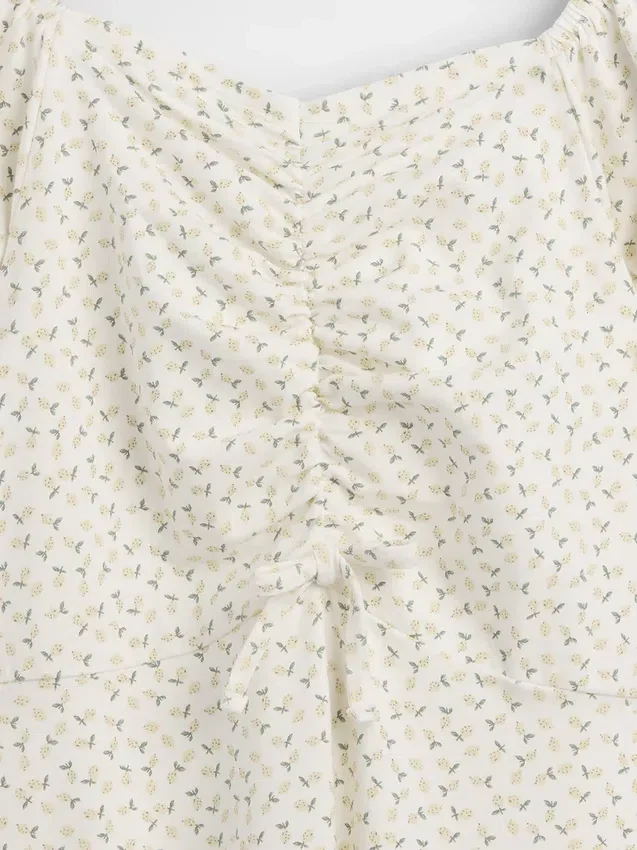 Robe froncée pour enfant