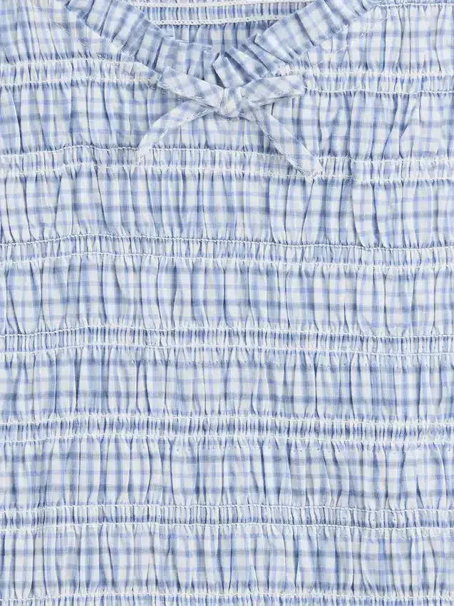 Robe imprimée smockée pour enfant