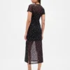 Robe longue en maille