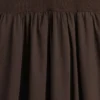 Robe longue à taille basse en mélange de matières