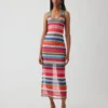 Robe longue transparente à rayures « Happy Stripe » de Gapstudio