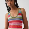 Robe longue transparente à rayures « Happy Stripe » de Gapstudio