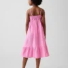 Robe mi-longue en gaze de coton pour enfant