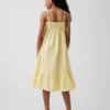 Robe mi-longue en gaze de coton pour enfant
