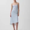 Robe mi-longue en vichy