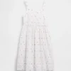 Robe mi-longue sans manches pour enfant