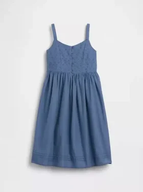 Robe mi-longue sans manches pour enfant