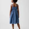 Robe mi-longue sans manches pour enfant