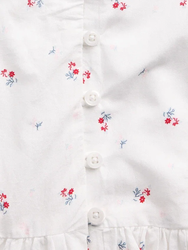 Robe mi-longue sans manches pour enfant