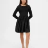 Robe moderne pour enfant en mélange de matières