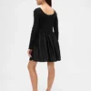 Robe moderne pour enfant en mélange de matières