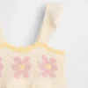 Robe pour bébé à fleurs en crochet