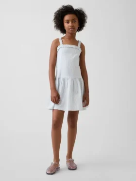 Robe pour enfant à taille basse