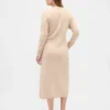 Robe-pull de maternité à col en V CashSoft