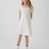 Robe-pull en crochet pour enfant