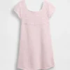 Robe-pull en crochet pour enfant