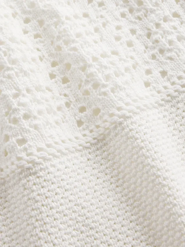 Robe-pull en crochet pour enfant