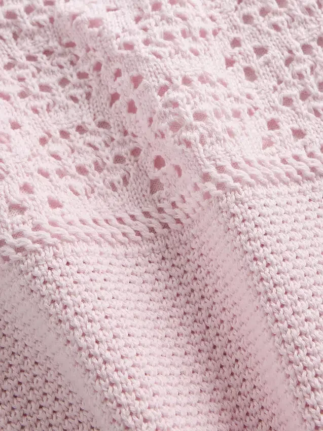 Robe-pull en crochet pour enfant