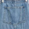 Robe-salopette en denim pour enfant