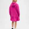 Robe-sweat à capuche oversize pour enfant