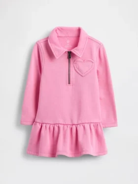 Robe-sweat à demi-zip pour Bébé & Enfant