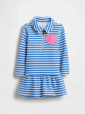 Robe-sweat à demi-zip pour Bébé & Enfant