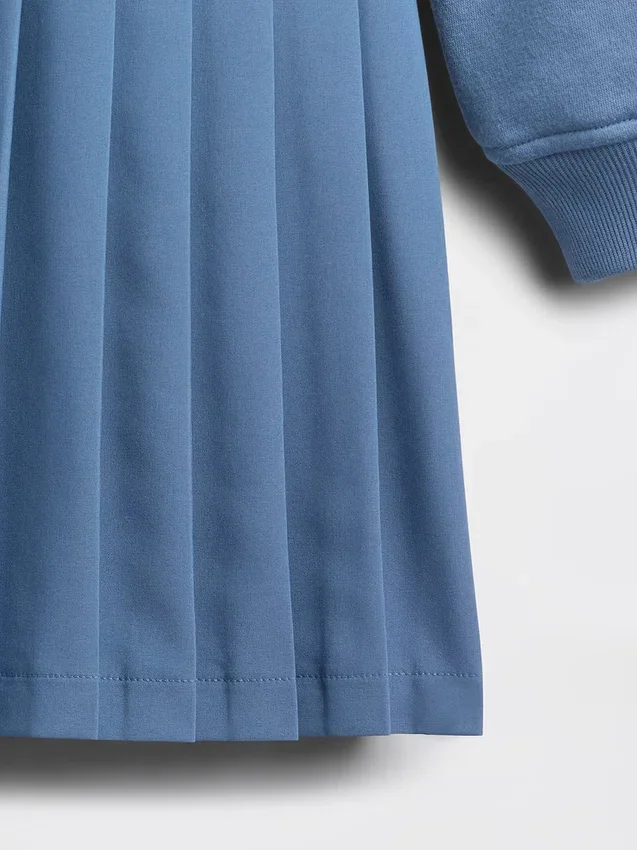 Robe-sweat plissée Vintagesoft pour enfants