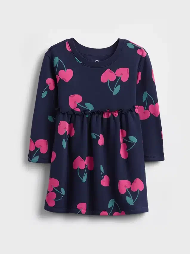 Robe-sweat à volants à la taille pour Bébé & Enfant