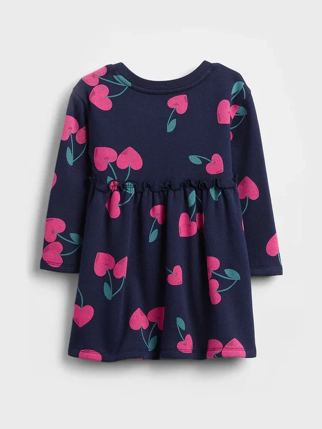 Robe-sweat à volants à la taille pour Bébé & Enfant