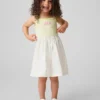 Robe-tablier en matières mélangées pour Bébé & Enfant