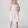Robe-tablier en matières mélangées pour Bébé & Enfant
