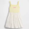 Robe-tablier en matières mélangées pour Bébé & Enfant