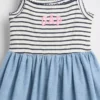 Robe-tablier en matières mélangées pour Bébé & Enfant