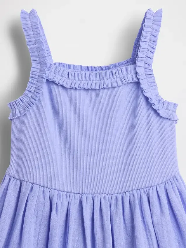 Robe-tablier en matières mélangées pour Bébé & Enfant