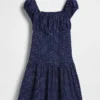 Robe à taille basse à pois pour enfant