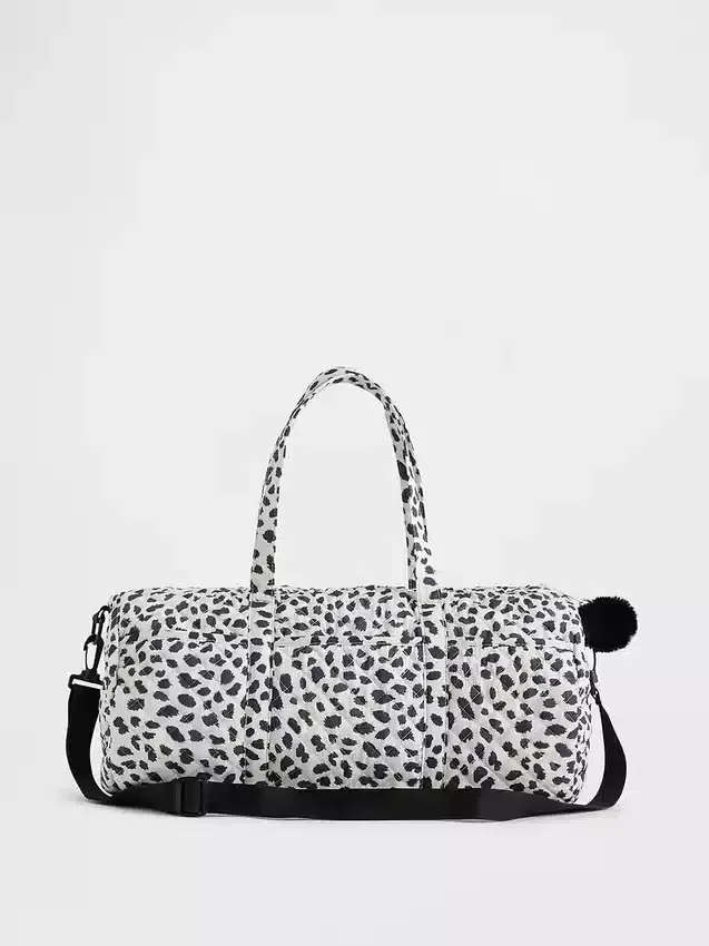 Sac de week-end matelassé imprimé pour enfants