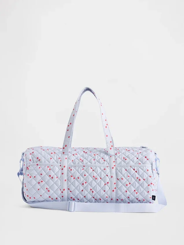 Sac de week-end matelassé imprimé pour enfants