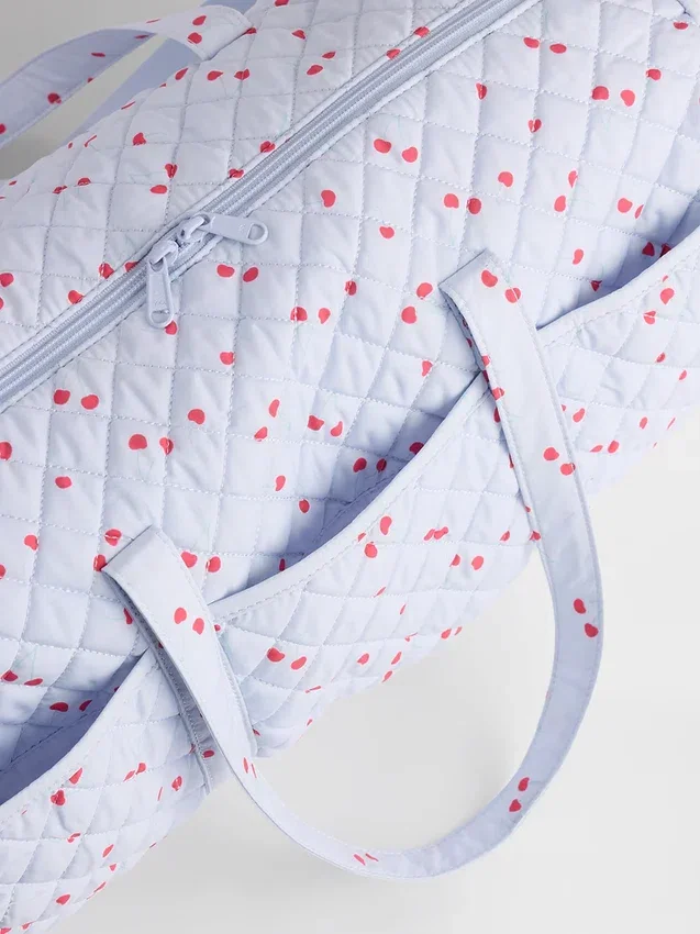 Sac de week-end matelassé imprimé pour enfants